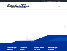 Tablet Screenshot of creativeedgeinc.ca